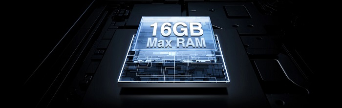 Operační paměť RAM 16 GB u mobilních telefonů