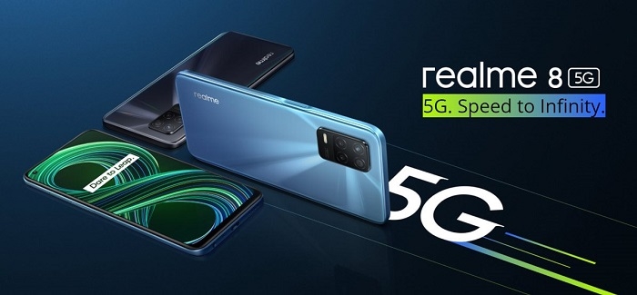 Realme 8 5G design