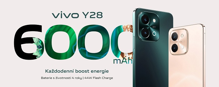 VIVO Y28 4G je atraktivní designový mobilní telefon