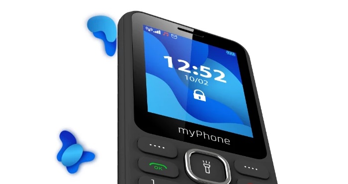 Elegantní klasický tlačítkový mobilní telefon myPhone 6320