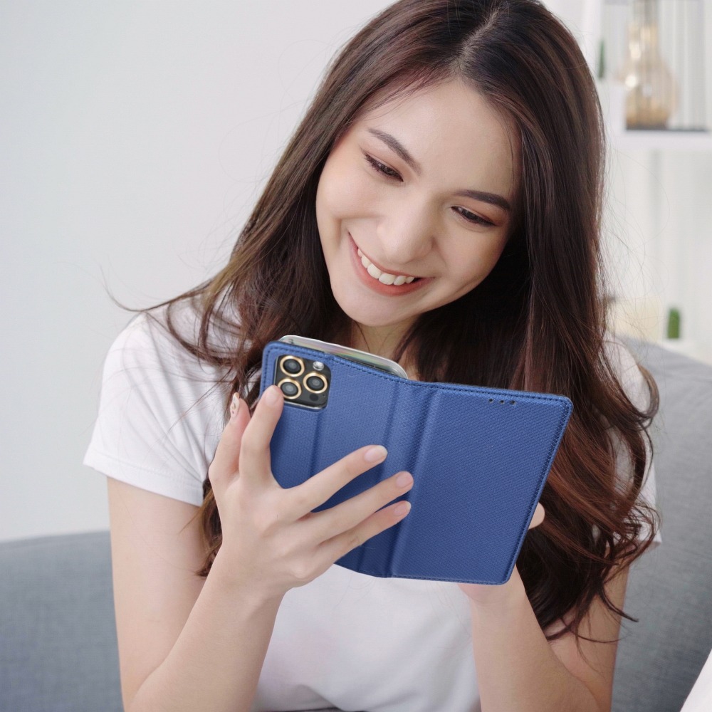 Modré knížkové pouzdro Flip Smart Book pro Xiaomi Redmi A1