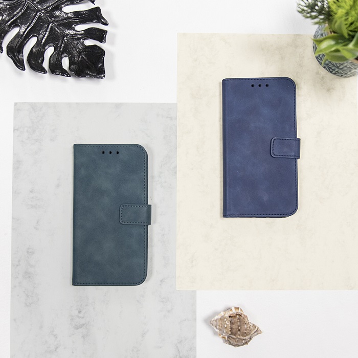 Knížkové pouzdro Flip Velvet Book zelene pro Xiaomi Redmi 9T, POCO M3