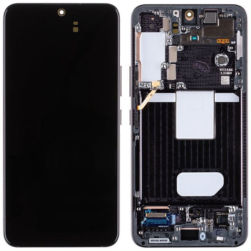 LCD display Samsung S901 Galaxy S22 + dotyk + přední kryt Original Service Pack Phantom Black