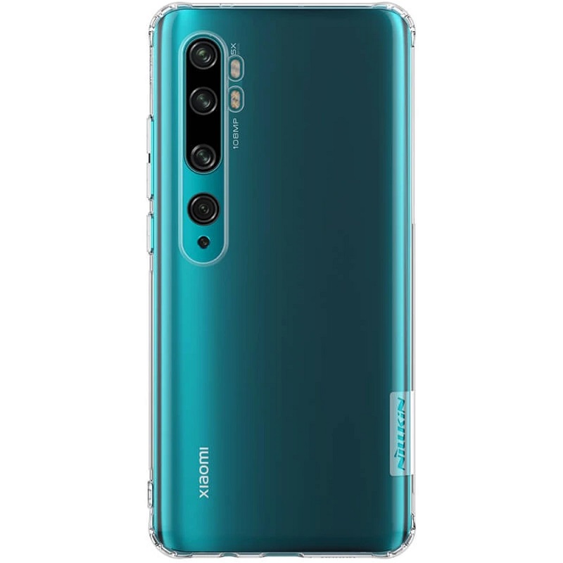 Pouzdro silikon Xiaomi Mi Note 10, Mi Note 10 PRO Nillkin Nature TPU transparentní