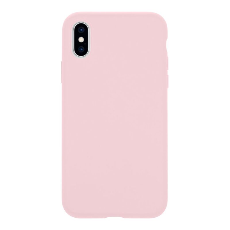 Pouzdro silikon Tactical Velvet Smoothie kryt Apple iPhone X, iPhone XS Pink Panther