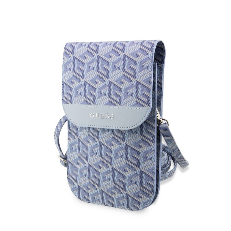 Pouzdro Guess PU G Cube Phone Bag Blue