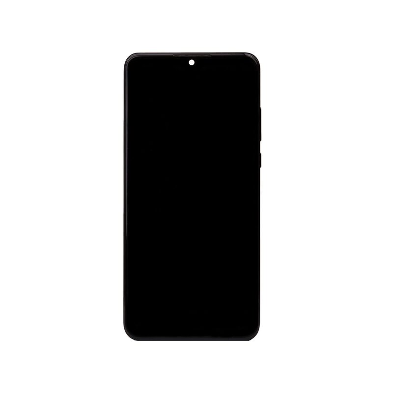 LCD Display Huawei P30 Lite + dotyková deska + přední kryt (pro 24MPx foto) Service Pack Black