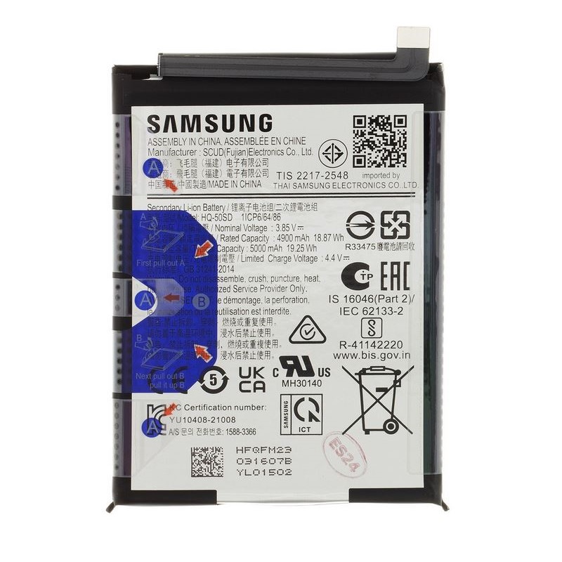 Baterie Samsung SCUD-HQ-50SD A145 Galaxy A14 Li-ion 5000mAh Service Pack Original