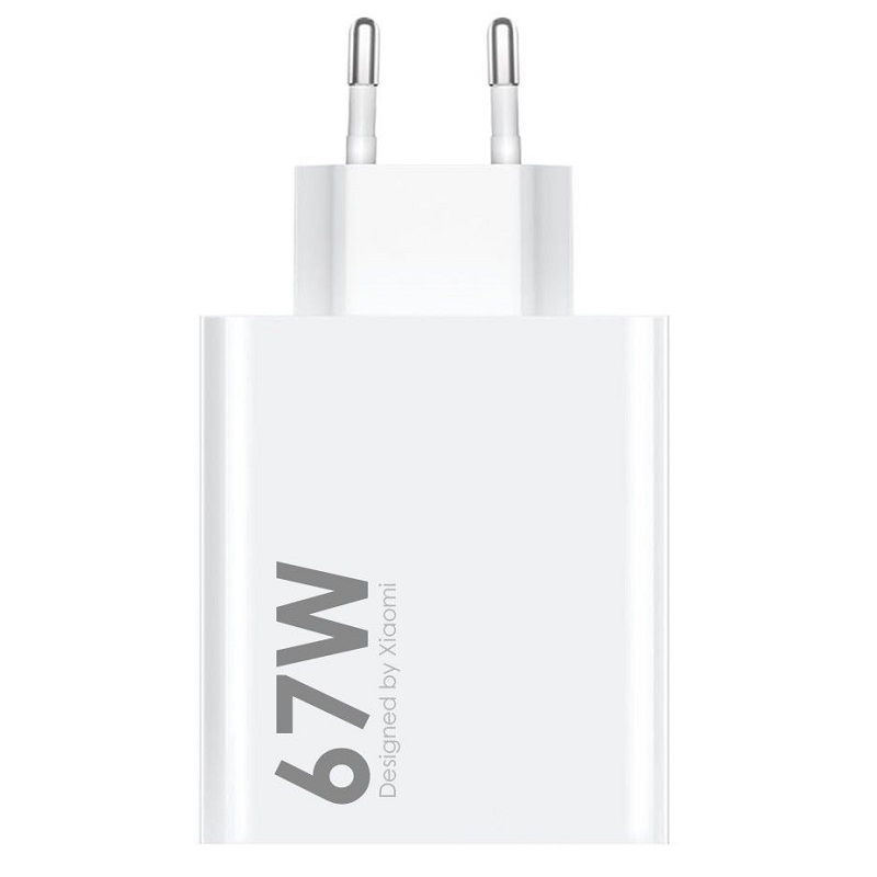 Nabíječka Xiaomi MDY-14-EW USB-A 67W Turbo Charge cestovní adaptér Original bílá