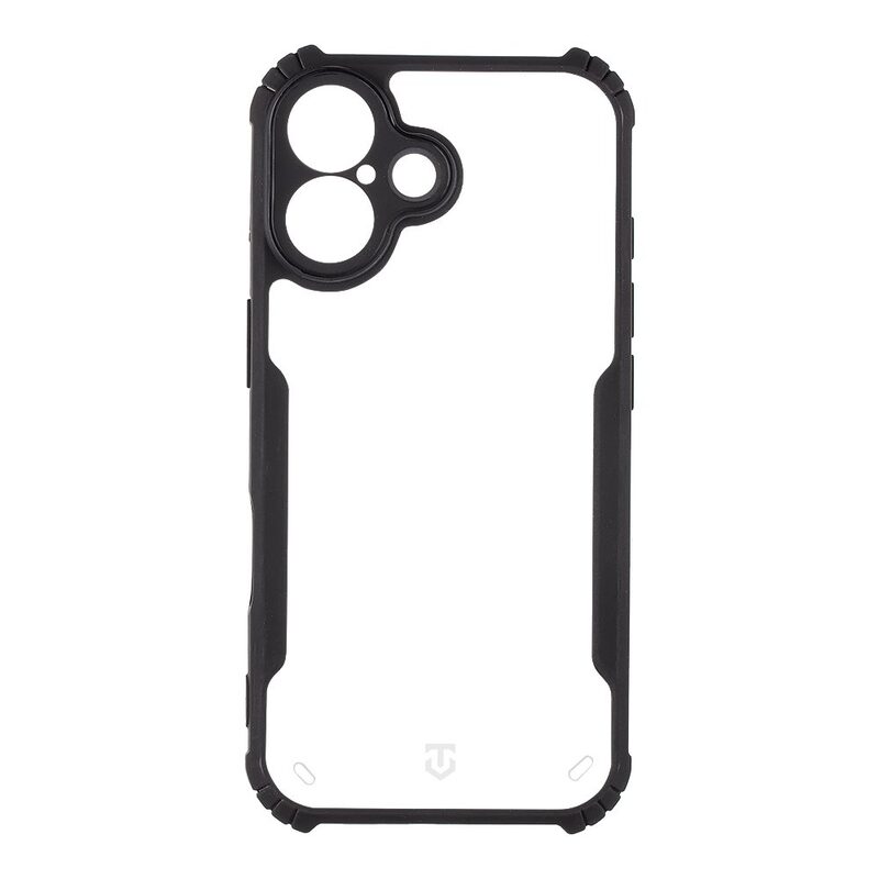 Pouzdro Tactical Quantum Stealth zadní kryt Apple iPhone 16 Clear/Black