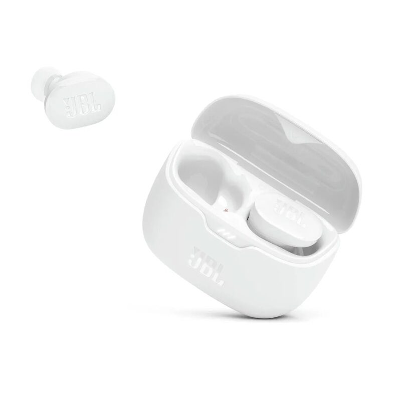 Sluchátka Bluetooth JBL Tune Buds ANC BT 5.3 IP54 White