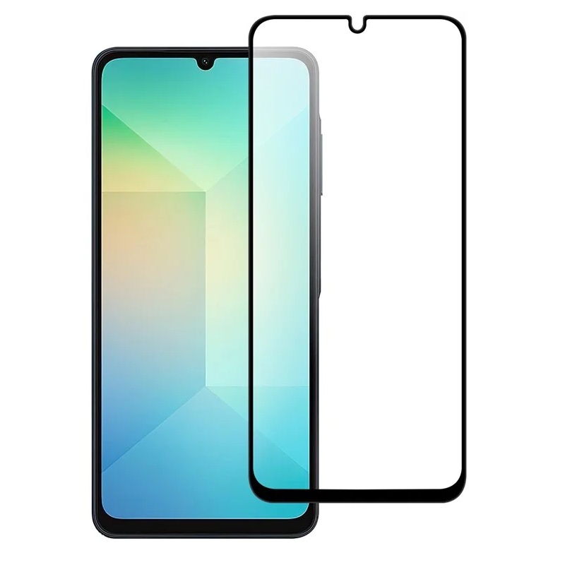 Screen Glass Protector Samsung A065 Galaxy A06 5D Full Glue Ceramic černé 1034823