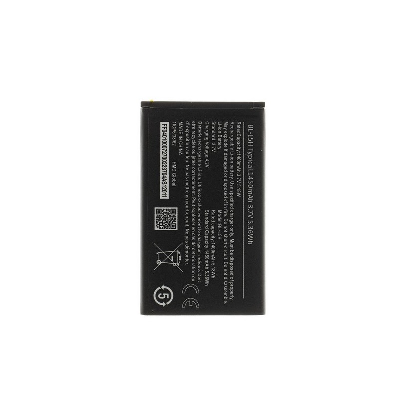 Baterie Nokia BL-L5H 1450mAh Li-ion Nokia 105 4G, 110 4G, 130 4G náhrada