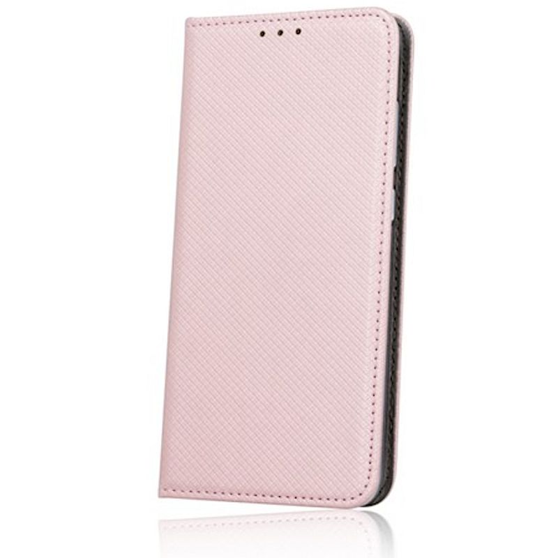 Pouzdro Smart Magnet Sligo Samsung Galaxy A12 růžovo-zlaté